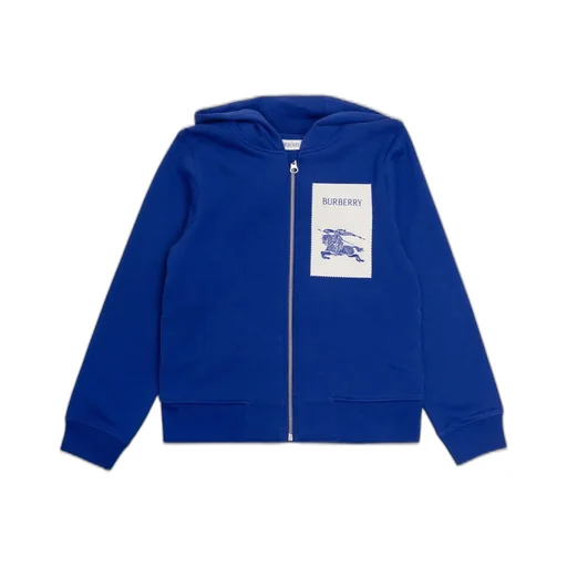 Burberry Kids Equestrian Knight Zipped Hoodie