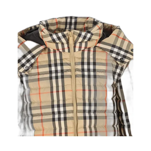 Burberry Kids Checked Lightweight Jacket