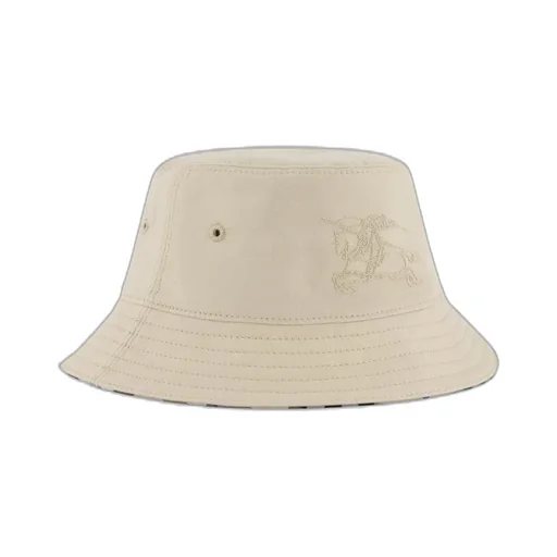 Burberry Kids Ekd Embroidered Reversible Bucket Hat