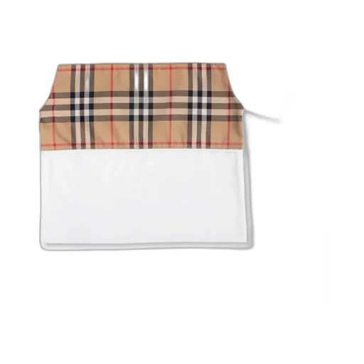 Burberry Kids Vintage Check Patterned Crewneck T-Shirt