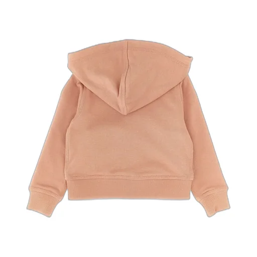 Burberry Kids Check Trim Zip-Up Hoodie