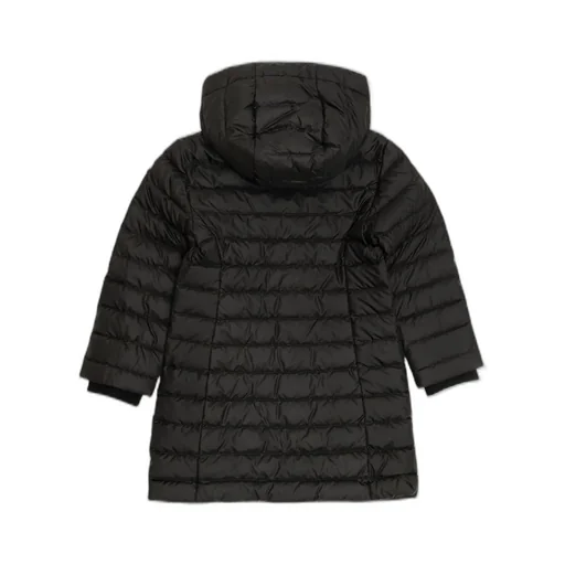 Burberry Kids Logo Bear Embroidered Hooded Puffer Jacket
