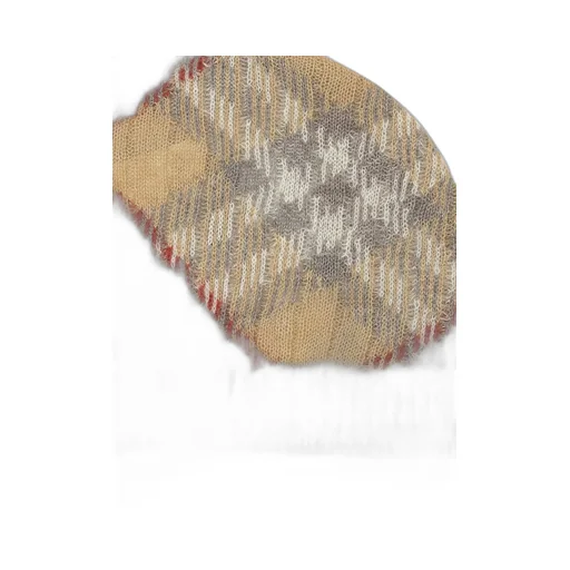 Burberry Kids Checked Ribbed-Knit Beanie