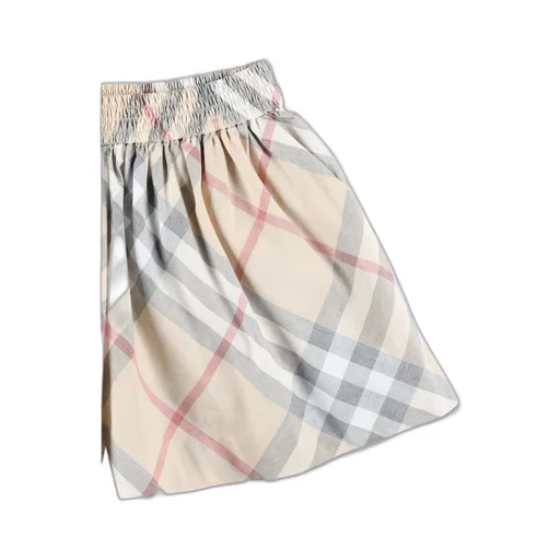 Burberry Kids Elasticated Waistband Checked Shorts