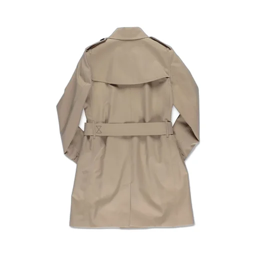 Burberry Kids Belted Gabardine Trench Coat