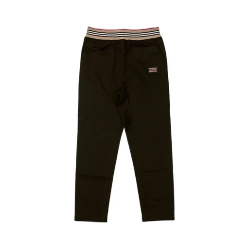 Burberry Kids Icon Stripe Detail Drawcord Trousers