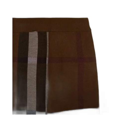 Burberry Kids Checked Tapered Trousers