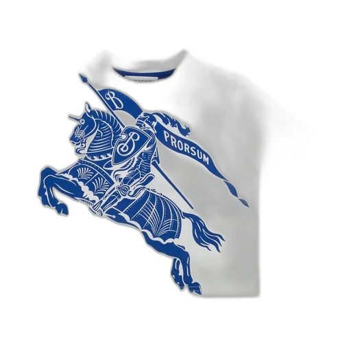 Burberry Kids Ekd Printed Crewneck T-Shirt
