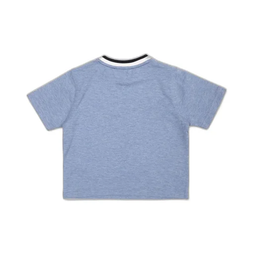 Burberry Kids Logo Embroidered Jersey T-Shirt