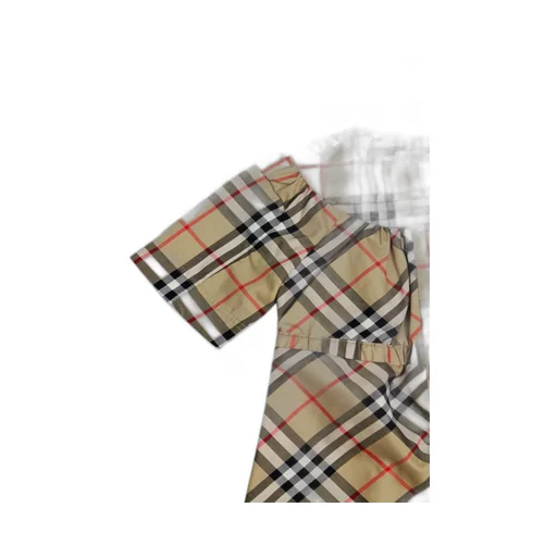 Burberry Kids Check Stretch Playsuit