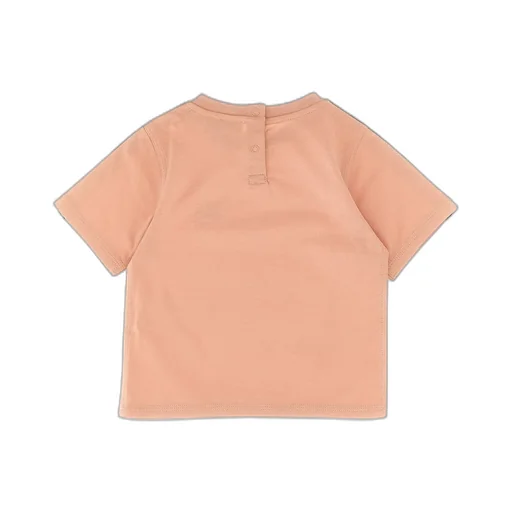 Burberry Kids Check Trim Crewneck T-Shirt