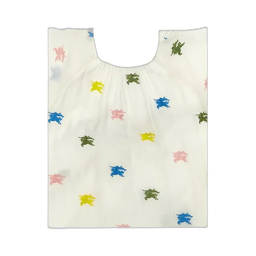 Burberry Kids Danalee Equestrian Knight Motif Midi Dress
