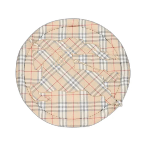 Burberry Kids Checked Padded Playmat