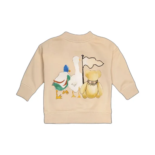 Burberry Kids Logo Embroidered Crewneck Sweatshirt