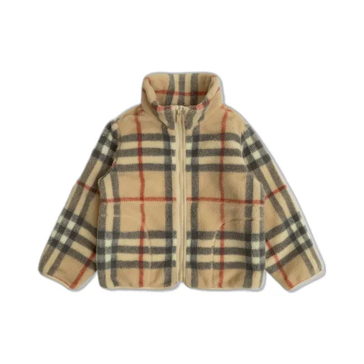 Burberry Kids Vintage Checked Zipped Jacket