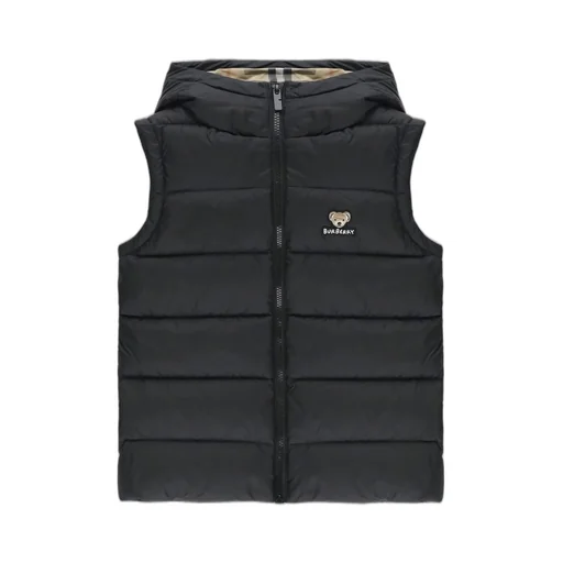Burberry Kids Hooded Puffer Gilet