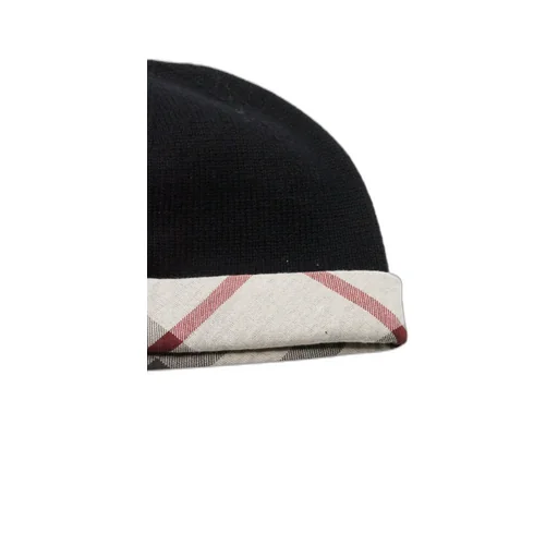 Burberry Kids Checked Cuff Hat