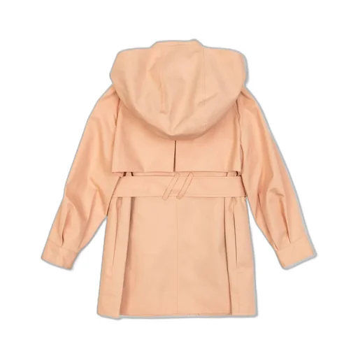 Burberry Kids Hooded Trench Coat