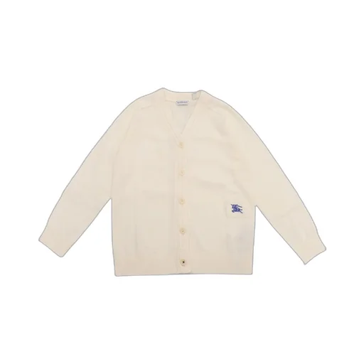 Burberry Kids Ekd Patch Knitted Cardigan