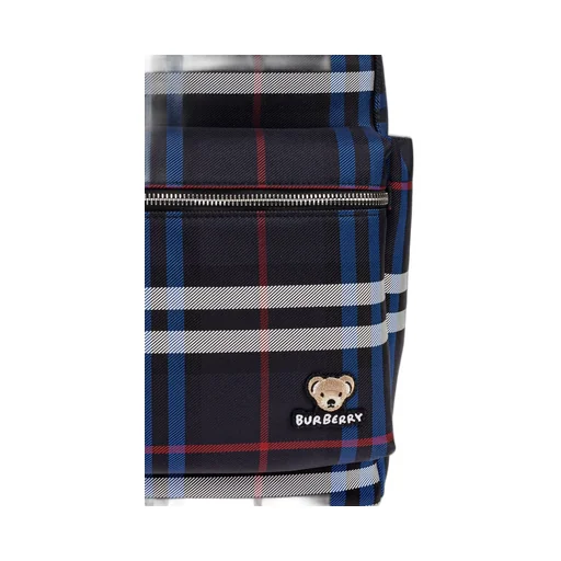 Burberry Kids Check Backpack