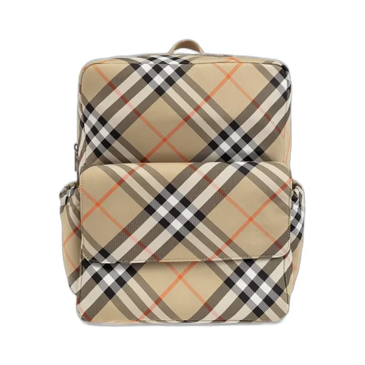 Burberry Kids Vintage Check Zipped Backpack