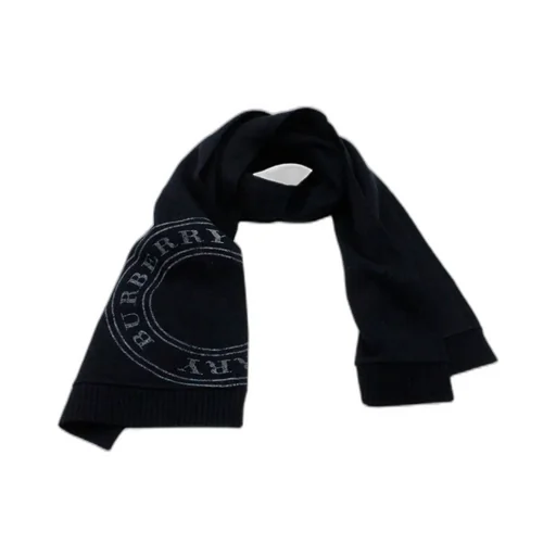 Burberry Kids Logo Printed Rectangular Scarf