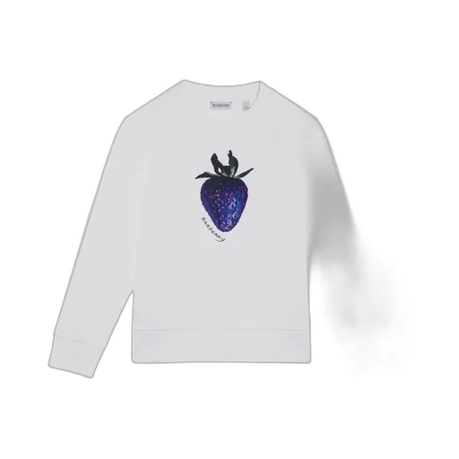 Burberry Kids Logo-Printed Crewneck Sweatshirt