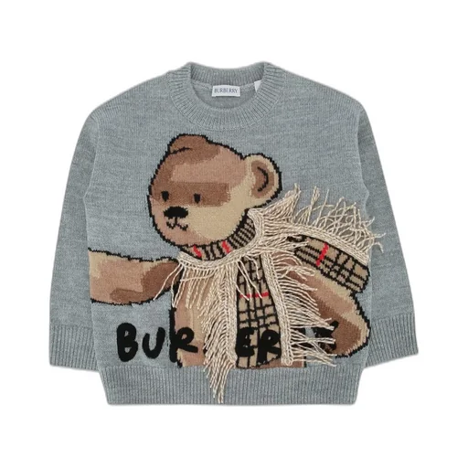 Burberry Kids Thomas Teddy Scarf Jumper