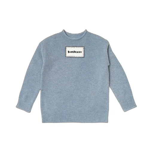 Burberry Kids Crewneck Long-Sleeved Jumper