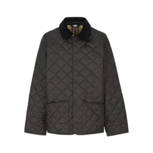 Burberry Kids Long Sleeved Quilted Jacket