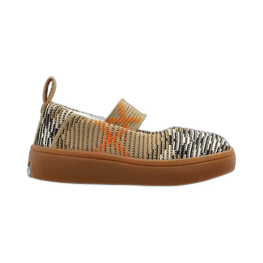 Burberry Kids Checked Mary Jane Shoes