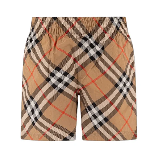 Burberry Kids Check Swim Shorts