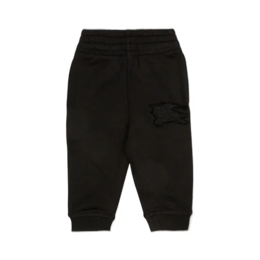 Burberry Kids Ekd-Embroidered Elasticated-Waistband Track Pants