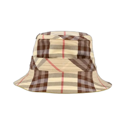 Burberry Kids Checked Reversible Bucket Hat