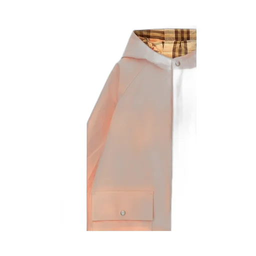 Burberry Kids Reversible Checked Hooded Jacket