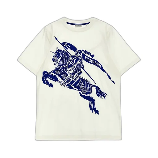 Burberry Kids Pattern-Printed Crewneck T-Shirt