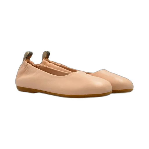 Burberry Kids Round-Toe Slip-On Ballerina Shoes