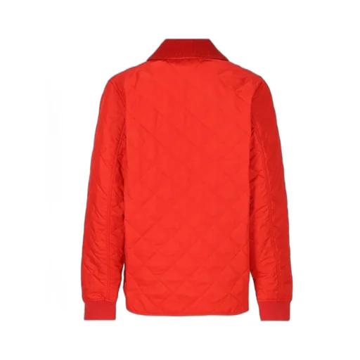 Burberry Kids Corduroy-Collar Quilted Zipped Jacket