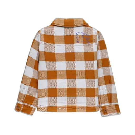Burberry Kids Check-Printed Zipped Jacket