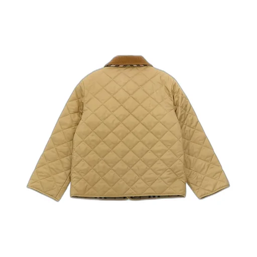 Burberry Kids	Button-Up Quilted Jacket