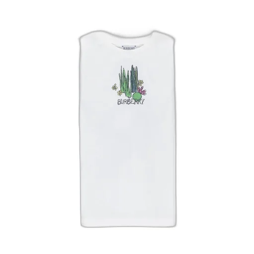 Burberry Kids Pond Printed Crewneck T-Shirt