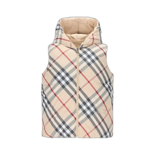 Burberry Kids Reversible Zipped Padded Gilet