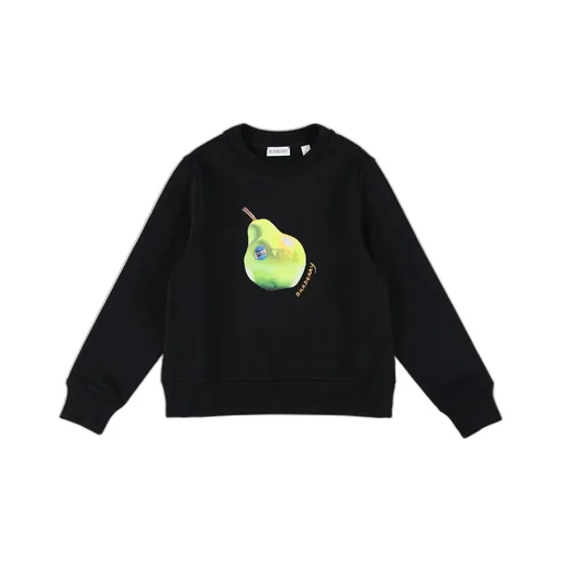 Burberry Kids Pear Printed Crewneck Sweatshirt