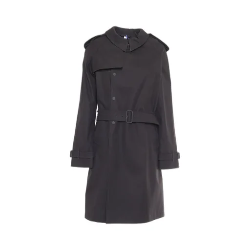 Burberry Kids Raglan Sleeved Gabardine Trench Coat