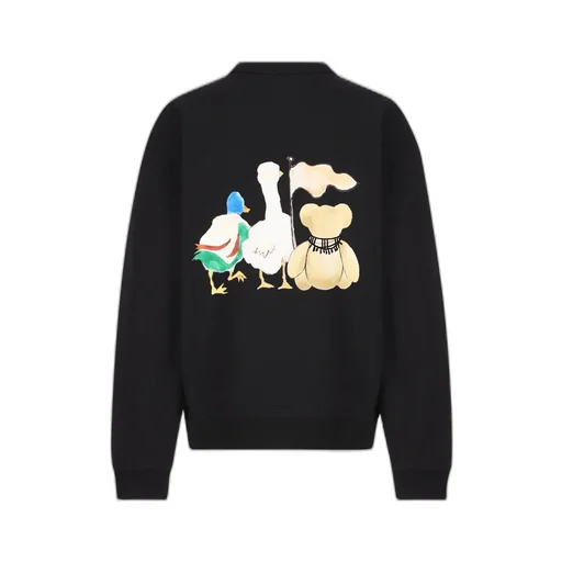 Burberry Kids Bear-Printed Crewneck Sweatshirt