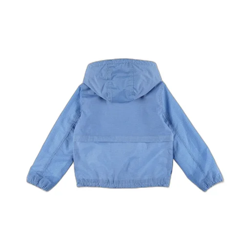 Burberry Kids Ekd-Embroidered Hooded Zipped Jacket