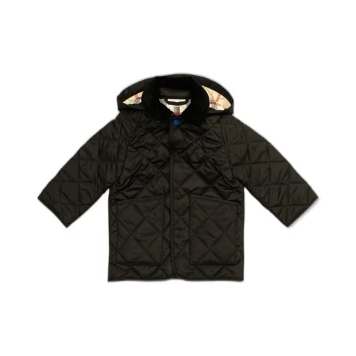 Burberry Kids Button-Up Quilted Jacket