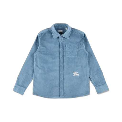 Burberry Kids	Long-Sleeved Button-Up Shirt