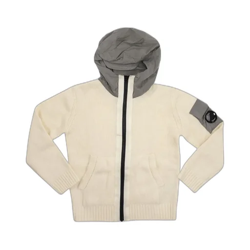 C.P. Company Kids Lens Patch Zipped Hoodie
