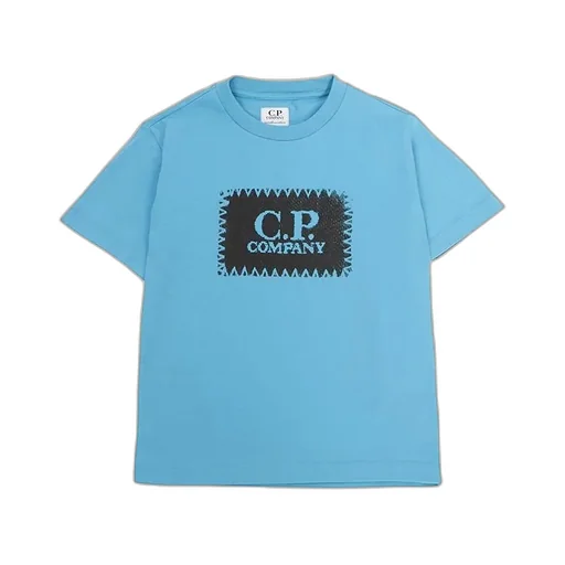 C.P. Company Kids Logo Printed Jersey T-Shirt